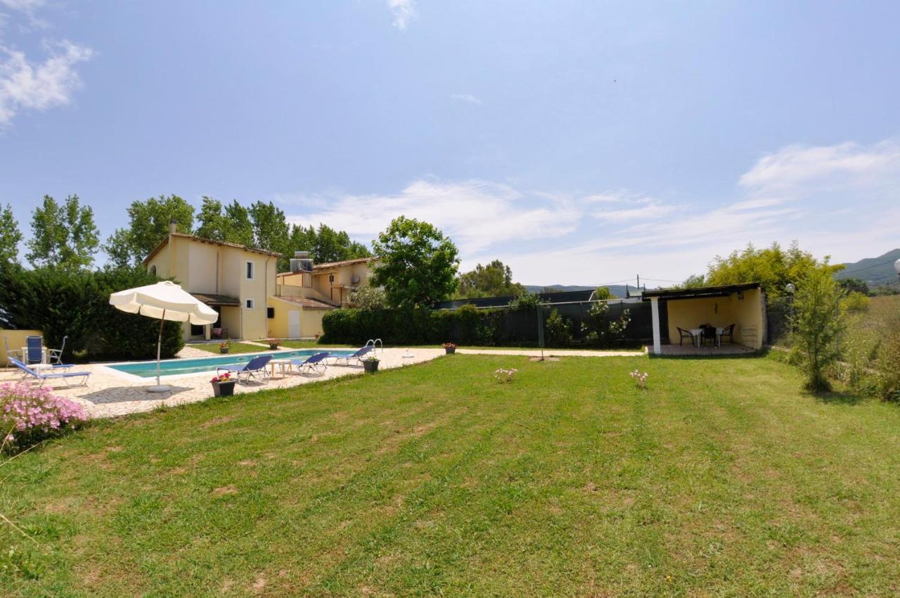 Giannádes Corfu Villa Ermioli With Pool מראה חיצוני תמונה