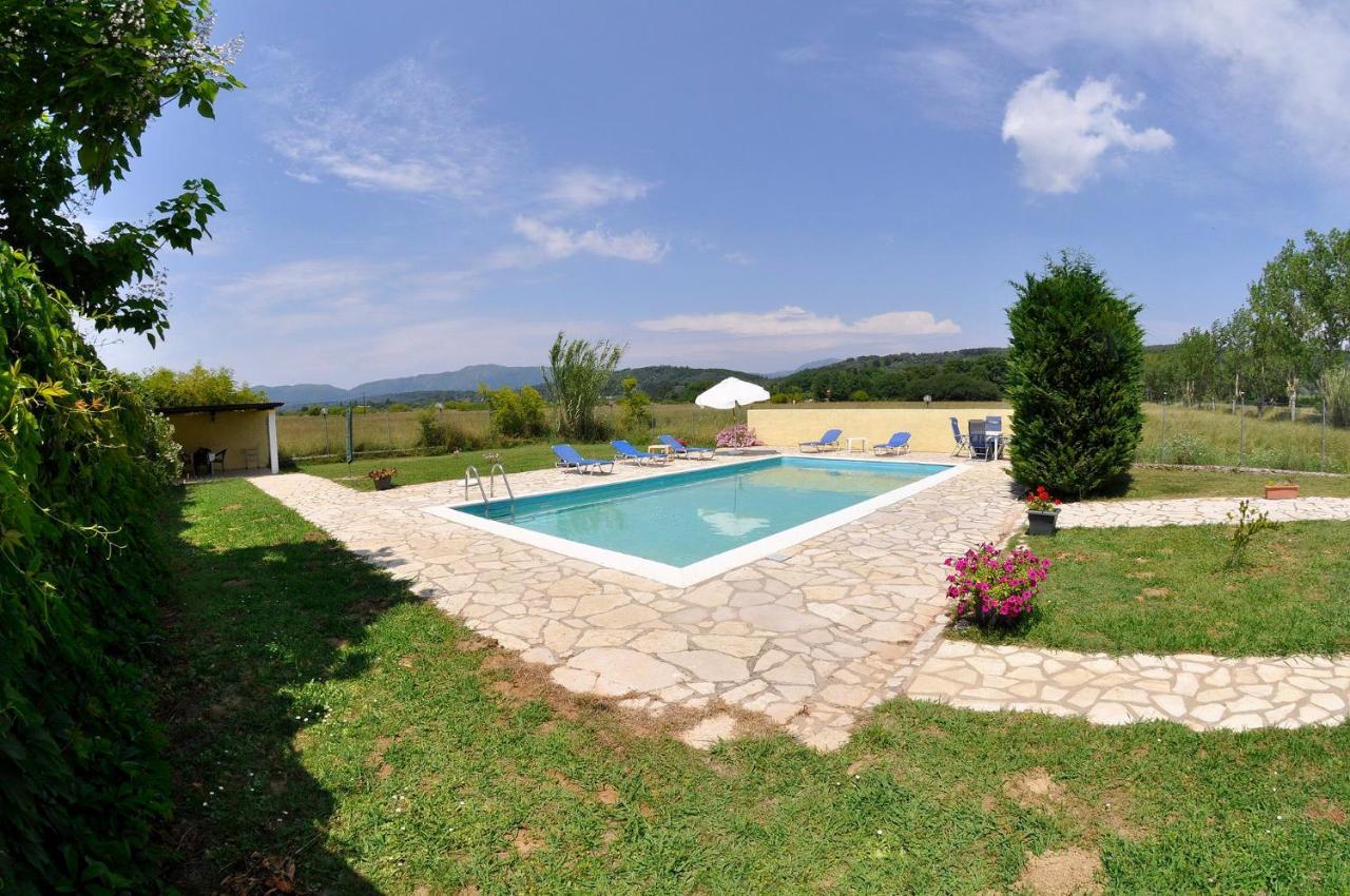 Giannádes Corfu Villa Ermioli With Pool מראה חיצוני תמונה