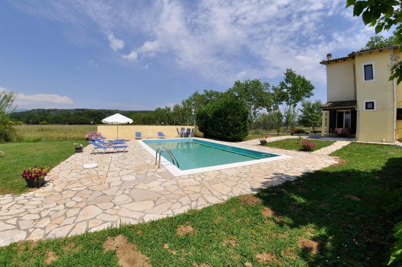 Giannádes Corfu Villa Ermioli With Pool מראה חיצוני תמונה