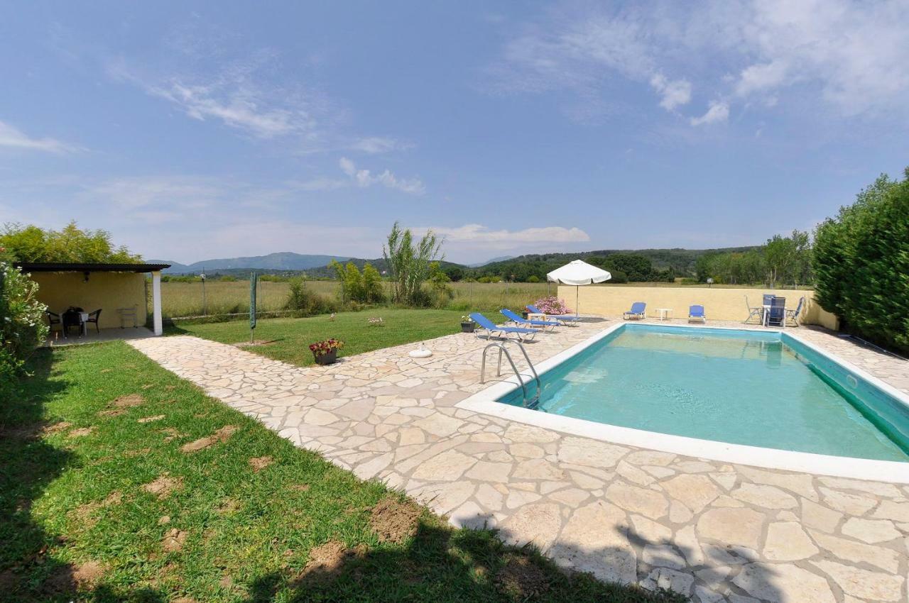 Giannádes Corfu Villa Ermioli With Pool מראה חיצוני תמונה